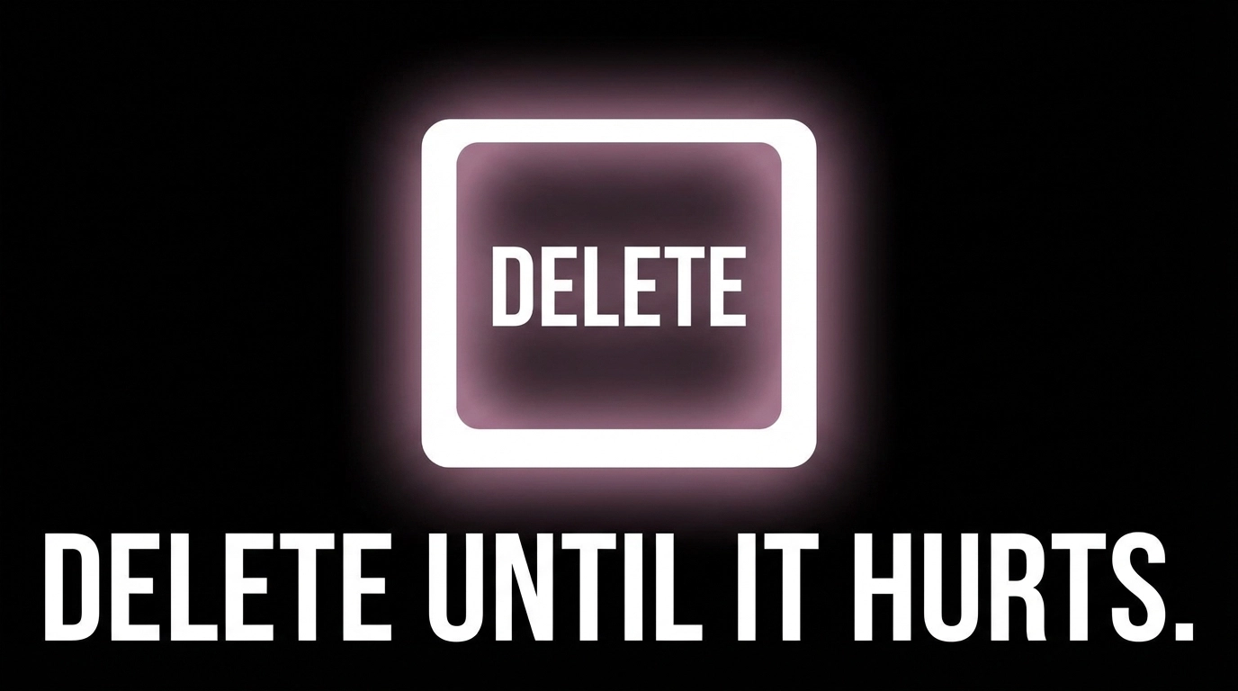 Delete button - finding what's load-bearing