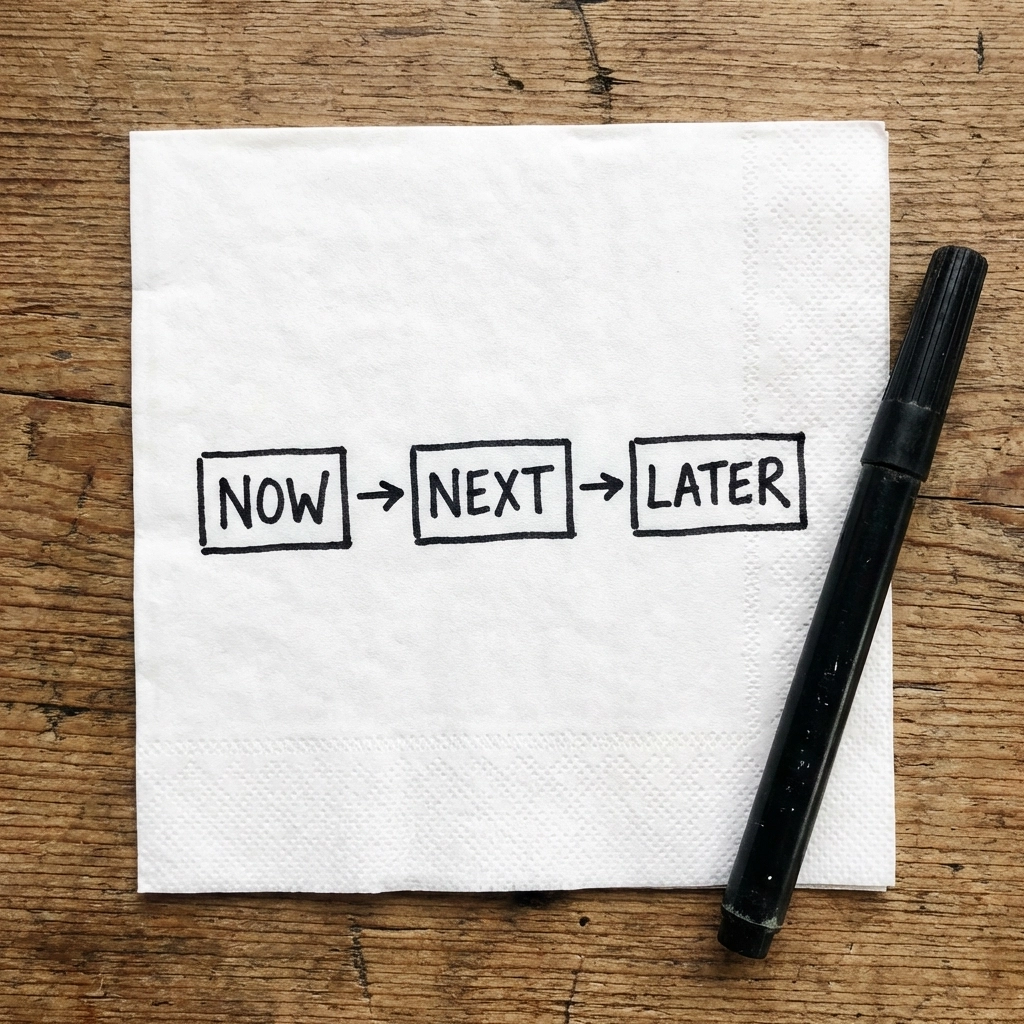 The Napkin - Simple ideas distilled to essence