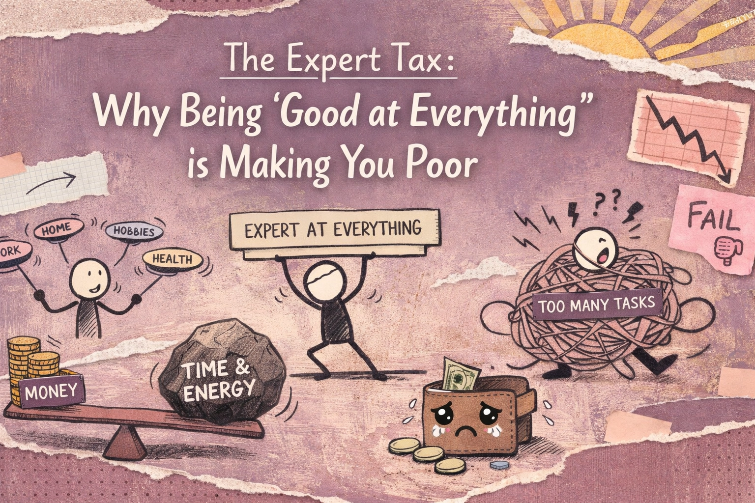 The Expert Tax: Why Being "Good at Everything" is Making You Poor